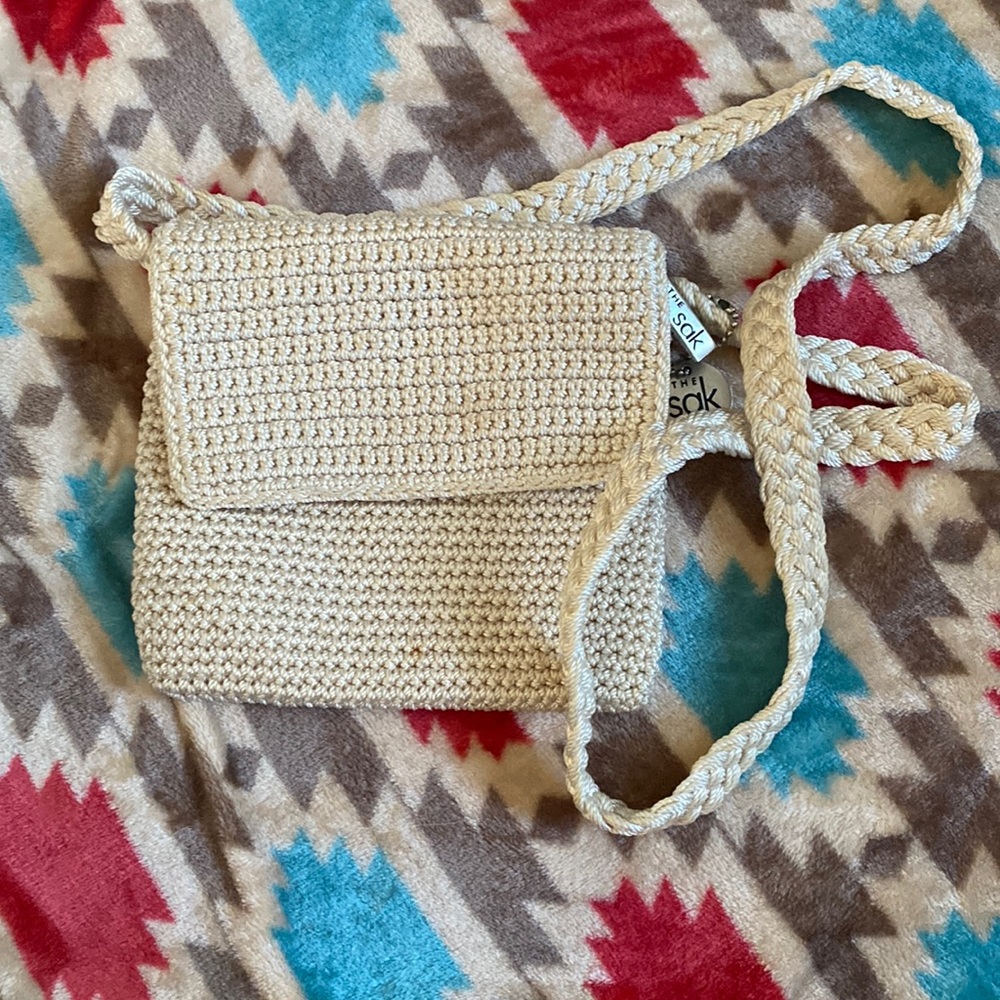 The Sak crocheted purse